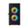 LOGIC CONCEPT Logic Portos ARGB Mini USB 3.0 Czarna AM-PORTOS-10-0000000-0002 - 1172928 - zdjęcie 2